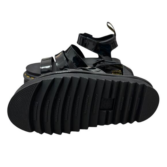 Dr. Martens Blair Athena Patent Leather Strap Sandals - NWOT - Size 6 - Picture 2 of 4